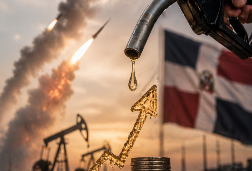 Combustibles en RD han subido un 5,2% desde que se desató la crisis en Medio Oriente por guerra