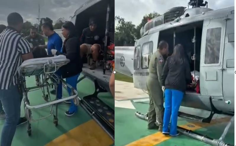 Fuerza Aérea Dominicana evacúa a dos turistas desde el Pico Duarte en operativo aeromédico