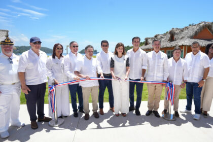 Vicepresidenta Raquel Peña inaugura primera etapa del puerto Samaná Bayport