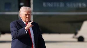 Trump comenta ataques cruzados con Irán