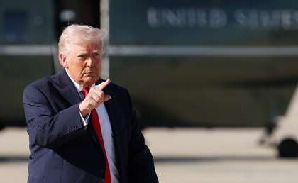 Trump comenta ataques cruzados con Irán