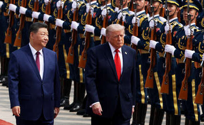 Cumbre de gigantes: Trump se reúne con Xi