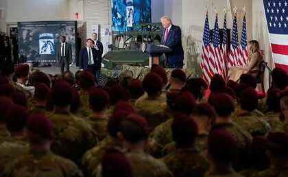 Trump ordena a militares estar "preparados para seguir adelante con un asalto a gran escala contra Irán"