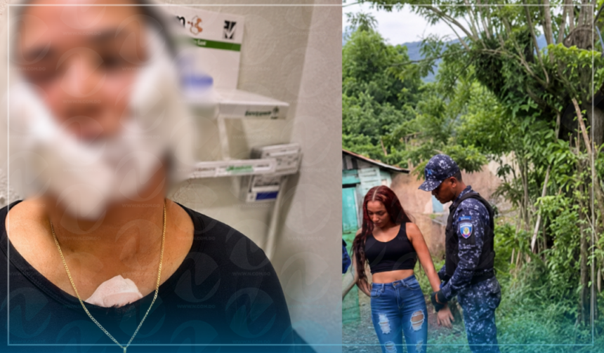 Tres meses de prisión preventiva para mujer acusada de herir a otra con arma blanca en Jarabacoa