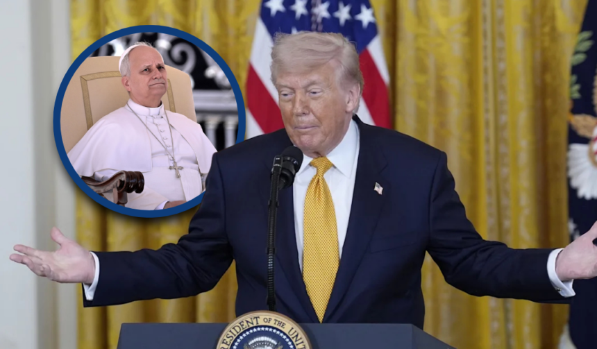 Trump al papa León XIV: “Lo haga feliz o no, Irán no puede tener un arma nuclear”