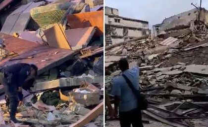 VIDEOS de devastadoras consecuencias del potente sismo que sacudió Venezuela
