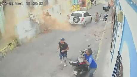 Video muestra EL MOMENTO EXACTO de cómo comenzó el devastador sismo en Venezuela