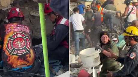 Labor sin descanso: la agónica búsqueda de sobrevivientes bajo los escombros en Venezuela (VIDEOS)