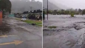 "El río está llevándose todo": El grito de una mujer en medio de las inundaciones en Venezuela (VIDEO)