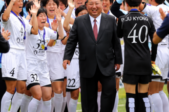 La sorprendente reacción de las campeonas de Asia al encontrarse con Kim Jong-un