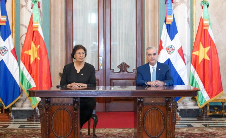 RD y Surinam firman acuerdos de cooperación y alianzas estratégicas en el sector turístico, agricultura e inversión privada
