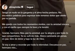 Entre lágrimas y homenajes: artistas despiden a Alex Bueno, “El Mayimbito” de la música dominicana