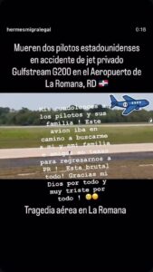 Aeronave incendiada en La Romana iba a buscar al expelotero Yadier Molina y su familia