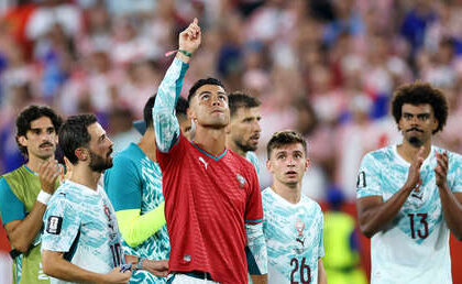 Portugal vence a Croacia sobre el final y será rival de España en el Mundial