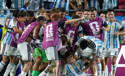 Argentina avanza a las semifinales tras un sufrido partido ante Suiza