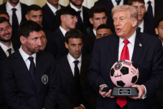 Trump comenta el juego de Messi en el Mundial