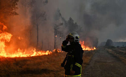 Apocalíptico incendio amenaza a la industria de defensa de Francia (VIDEOS)