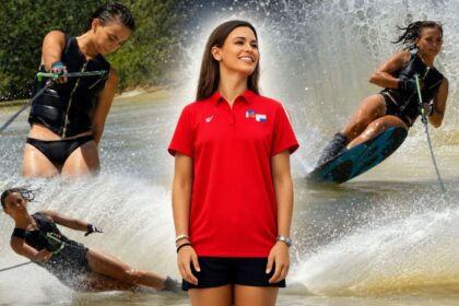 Francesca Pigozzi sube al podio y conquista bronce para RD en esquí náutico