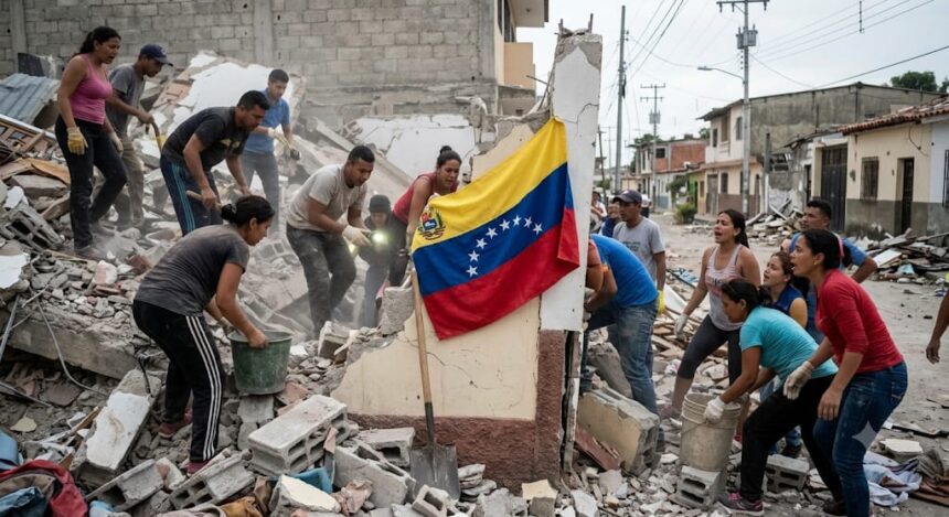 Venezuela : La tierra ruge en el olvido