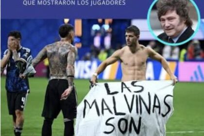 Milei se pronuncia sobre la polémica por la bandera de Malvinas en el Mundial