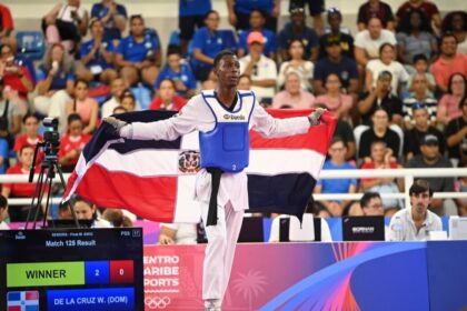 ¡Otro oro para República Dominicana! Wilfrido De la Cruz se corona campeón en taekwondo