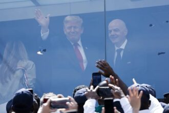 Trump llega a la final del Mundial: «Es difícil apostar contra Messi»