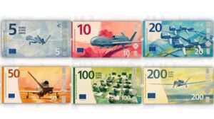 Cómo la OTAN propone 'colarse' en los nuevos billetes de euros