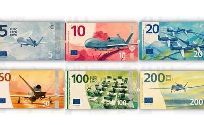 Cómo la OTAN propone 'colarse' en los nuevos billetes de euros