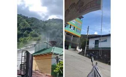 VIDEOS: Reportan combates entre disidencias de las FARC y el Ejército colombiano tras ataque con dron contra una alcaldía