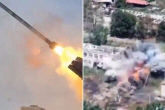 "Temblor en el terreno" enemigo tras el potente impacto del lanzacohetes ruso Tornado-S (VIDEO)