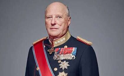 Muere el rey de Noruega, Harald V