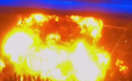 Potentes explosiones sacuden el área capitalina en Ucrania (VIDEOS)