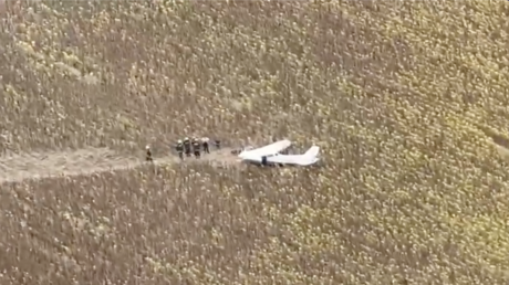 VIDEO: Joven roba una avioneta y pone rumbo a una central nuclear en Europa