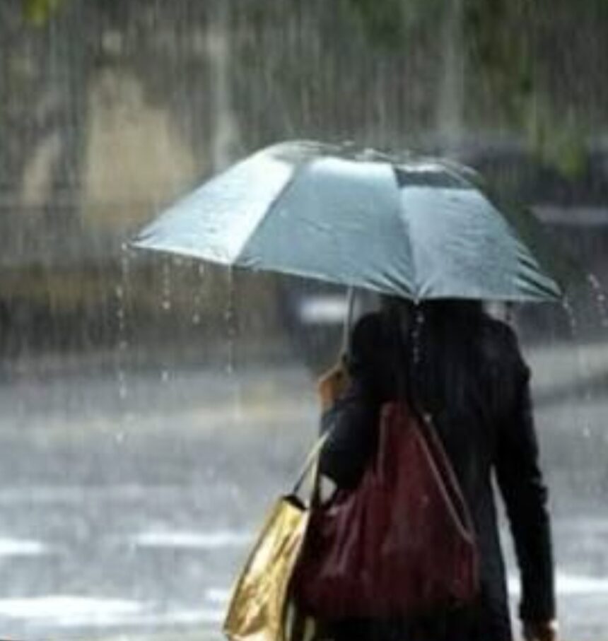 Se prevé aguaceros este miércoles por onda tropical y vaguada