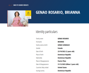 “Nunca dejaré de buscarte”: Ocho meses sin el rastro de Brianna Genao