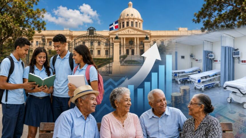 Deuda, educación, protección social y salud concentran mayor parte del gasto público en RD