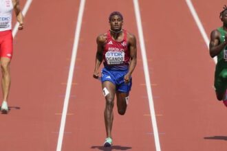 Velocista Alexander Ogando denuncia no le permiten usar pista Félix Sánchez para entrenar