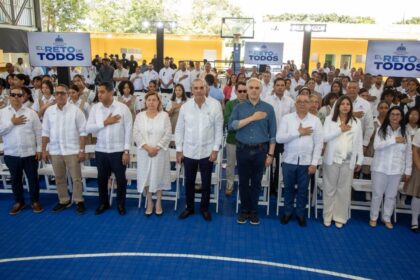 Abinader inaugura techado del Politécnico Mercedes Morel que beneficiará a más de 600 estudiantes en La Vega