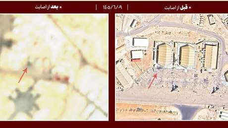 Imágenes satelitales muestran daños en una base de EE.UU. en Jordania tras una represalia de Irán