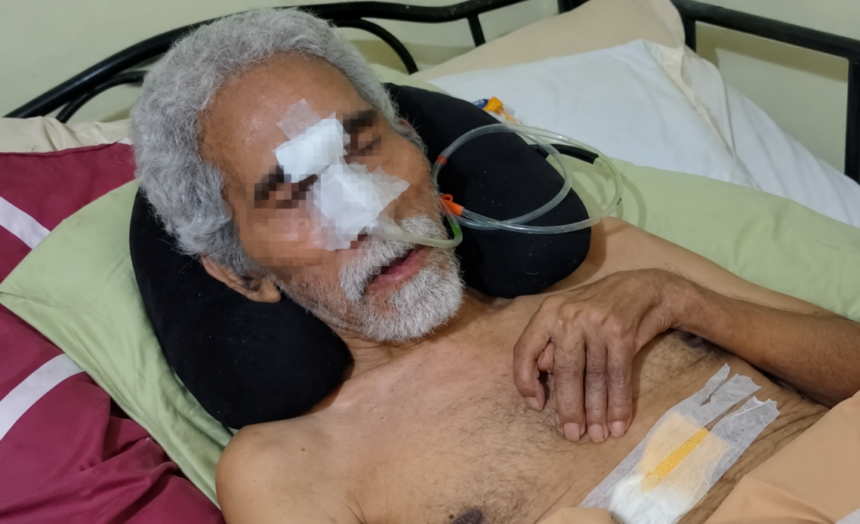 Familia denuncia  que hombre postrado en cama lleva meses sin cobrar sus pensiones