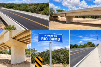Gobierno entrega nuevo puente sobre el río Camú y restablece conexión entre Santiago y Puerto Plata