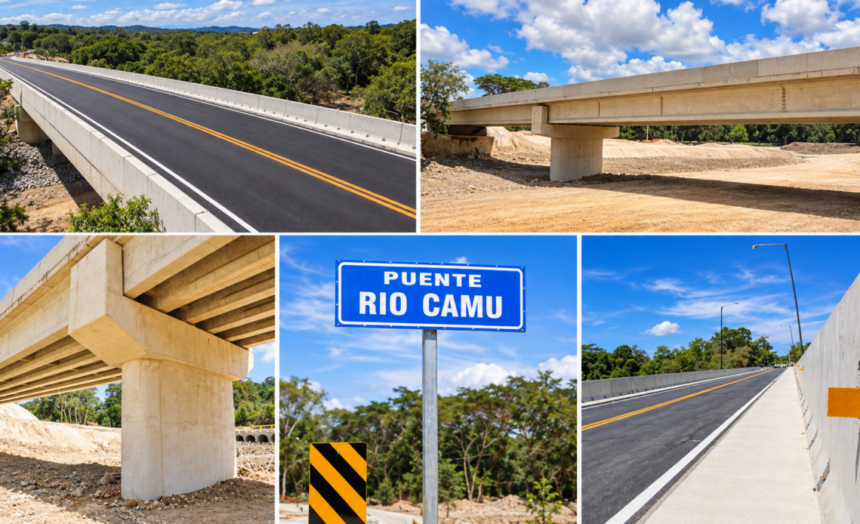 Gobierno entrega nuevo puente sobre el río Camú y restablece conexión entre Santiago y Puerto Plata