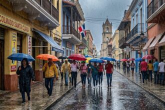 COE aumenta a 18 las provincias en alerta por incidencia de onda tropical