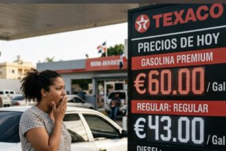 Gasolina Premium ha subido 60 pesos en solo 6 meses en RD; la regular 43 pesos