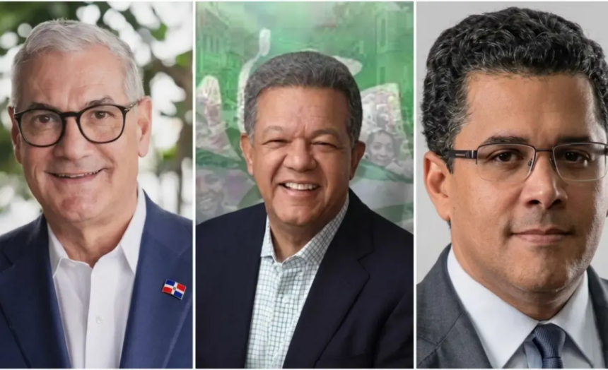 David Collado, Leonel y Gonzalo ganarían las candidaturas presidenciales de sus partidos, según CID Latinoamérica