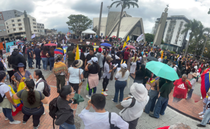 Colombia vive la primera protesta masiva contra Abelardo de la Espriella (FOTOS, VIDEOS)