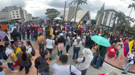 Colombia vive la primera protesta masiva contra Abelardo de la Espriella (FOTOS, VIDEOS)
