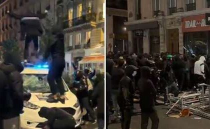 París, al límite: furia colectiva, pillaje y disturbios nocturnos (VIDEOS)