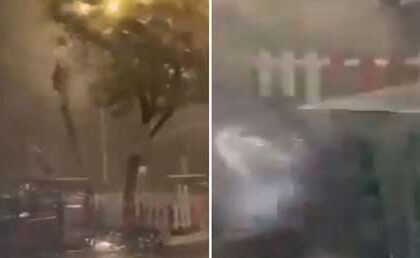 VIDEO: Un feroz tornado arrasa todo a su paso en Turquía