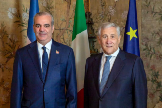 Abinader y viceprimer ministro y ministro de Asuntos Exteriores de Italia, Antonio Tajani, acuerdan fortalecer la cooperación económica, las inversiones y la seguridad entre República Dominicana e Italia